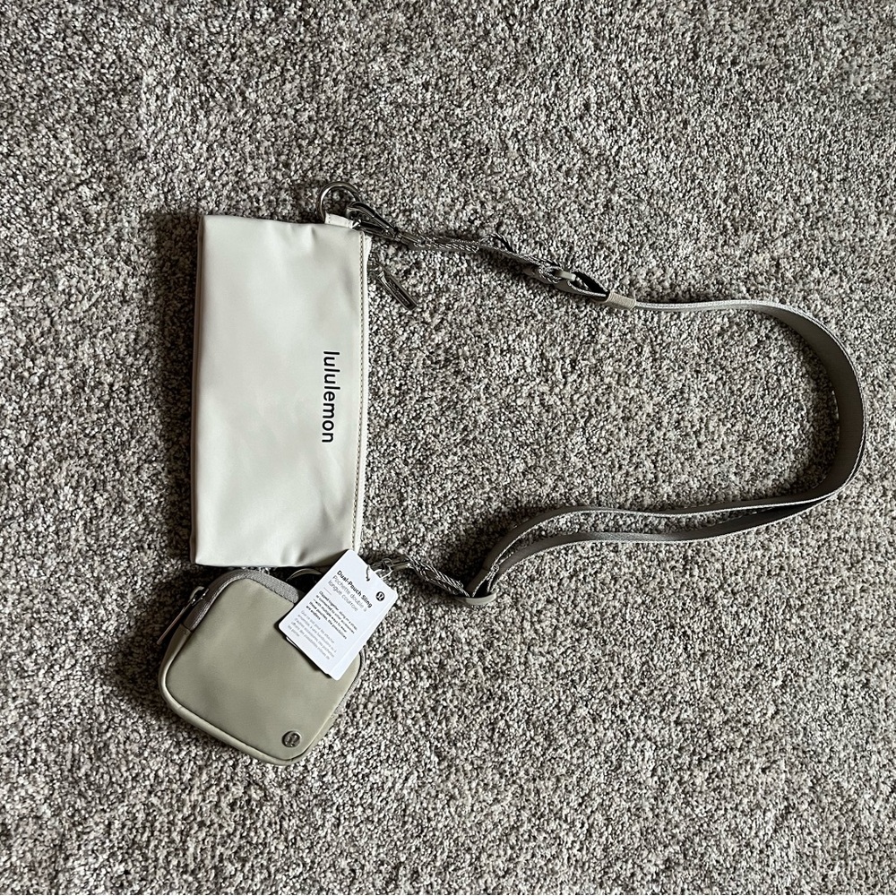 Lululemon White Bag Set